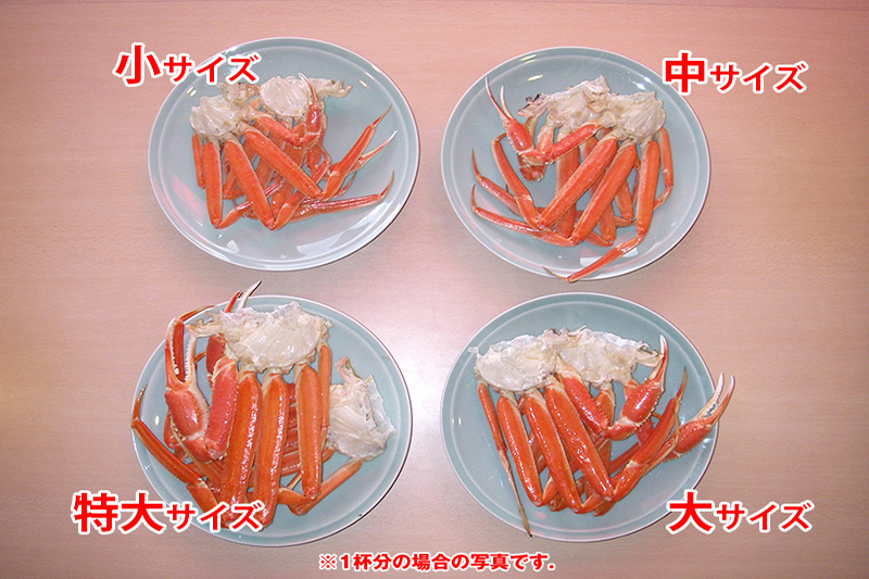 水がに(ゆで 足のみ) 特大